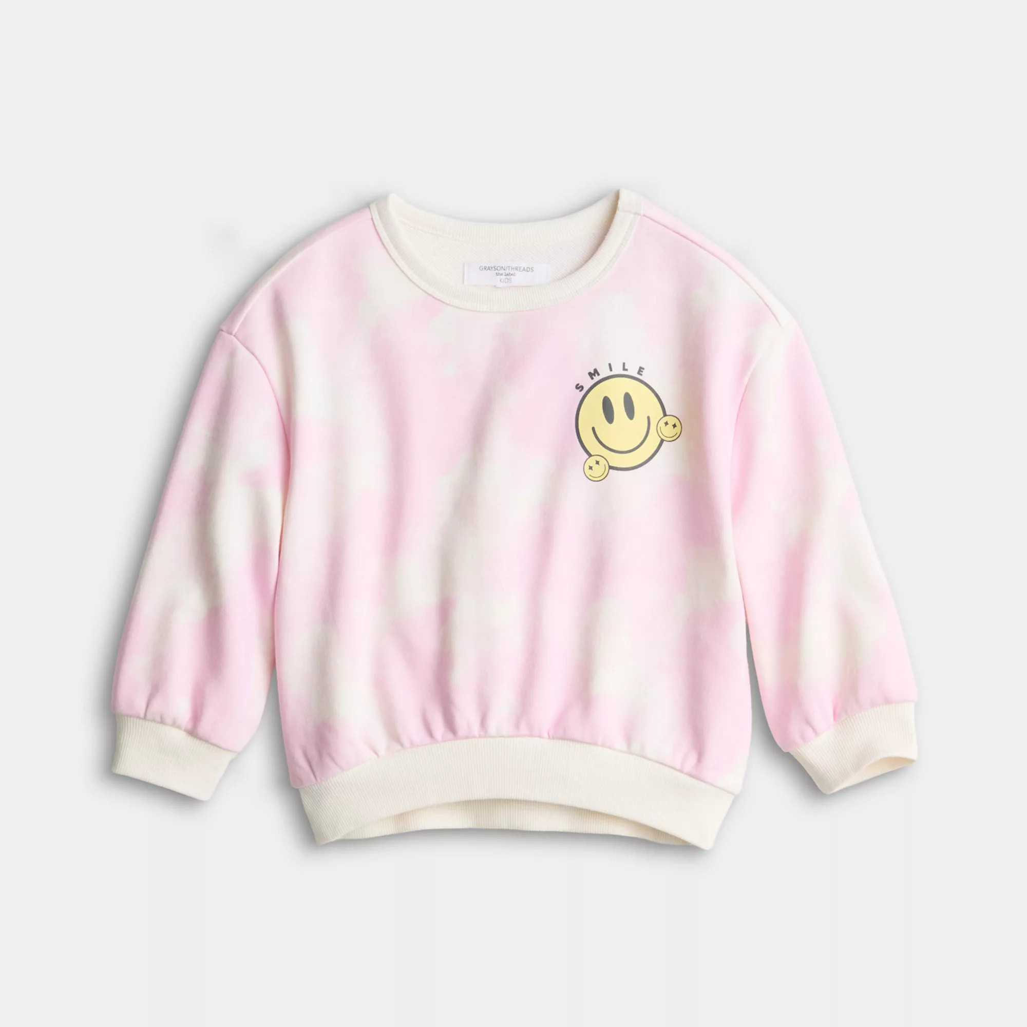 Baby & Toddler Girl Grayson Threads Kids The Label Smile Graphic Pullover | Kohl's