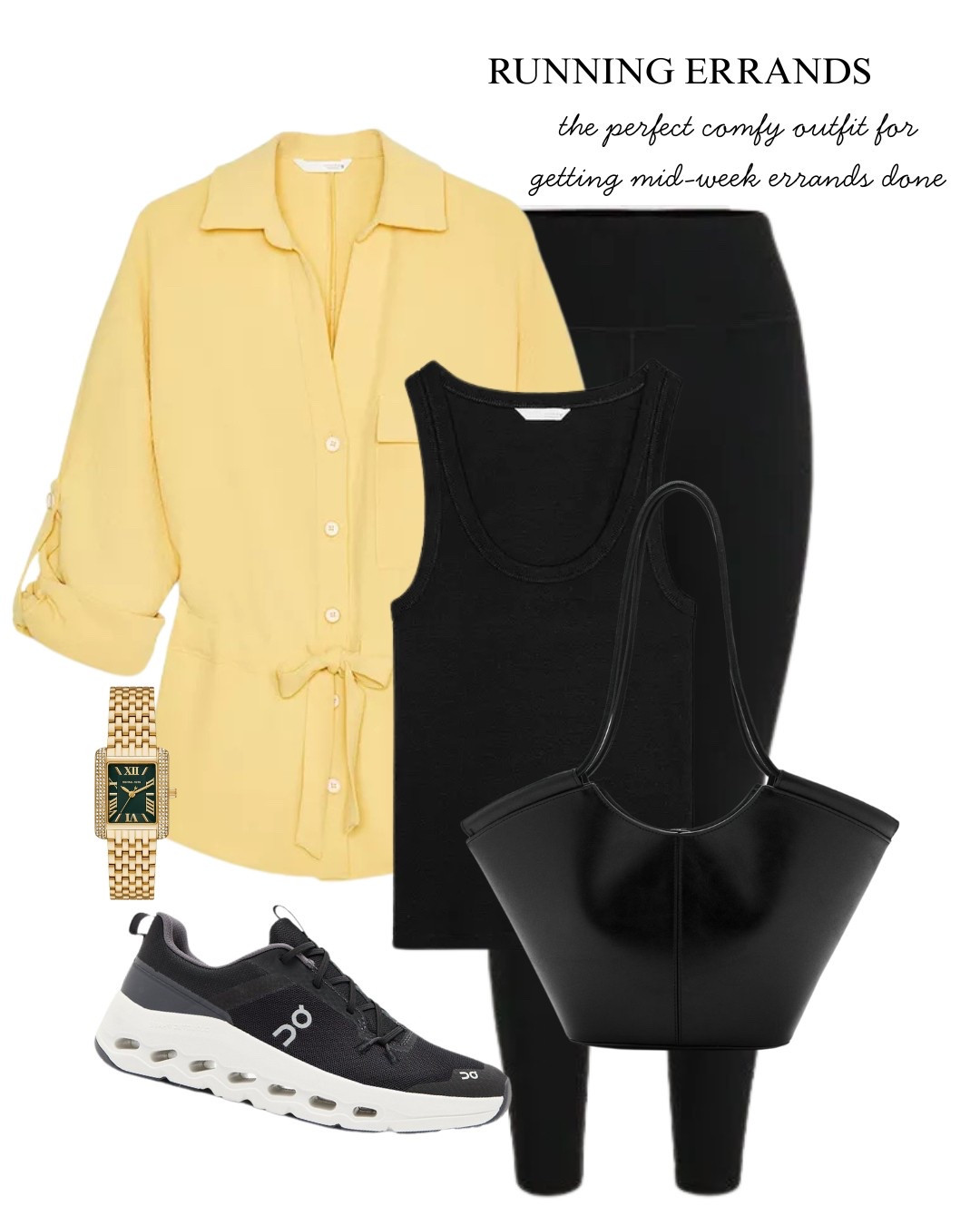 Running errands with a pop of yellow 

#LTKfitness #LTKsummer #LTKstyletip