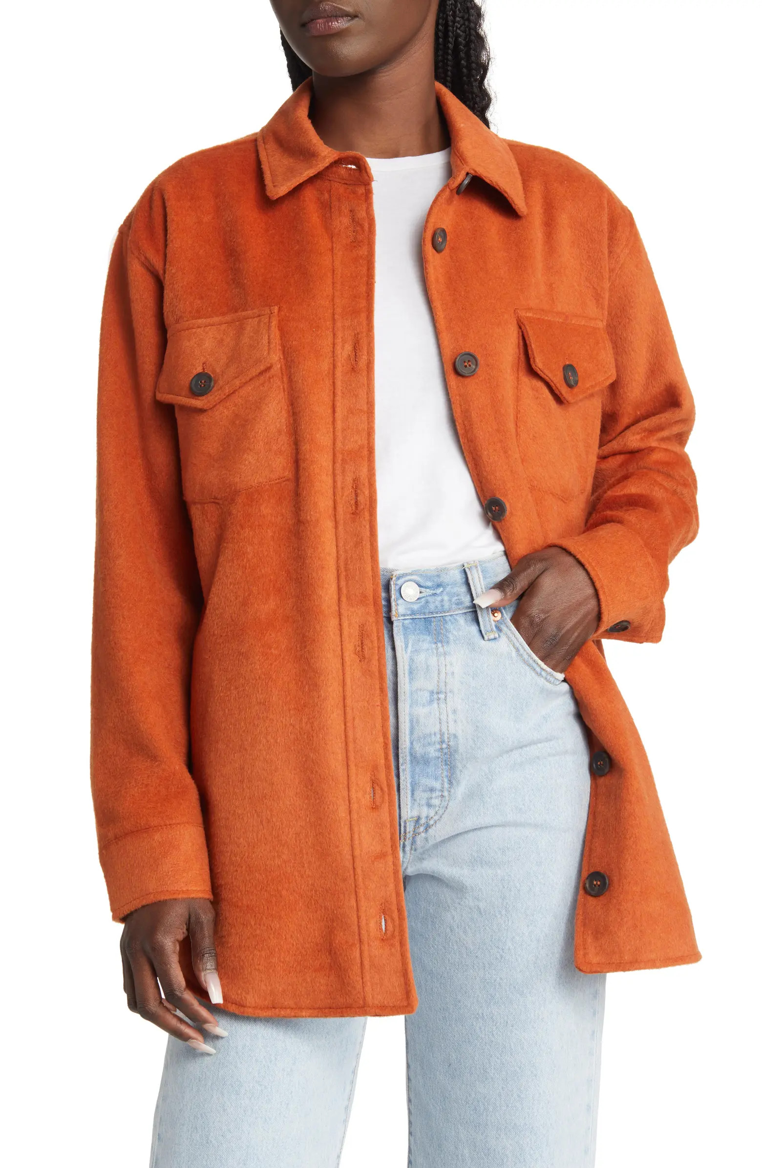 Thread & Supply Plaid Flannel Shacket | Nordstrom | Nordstrom