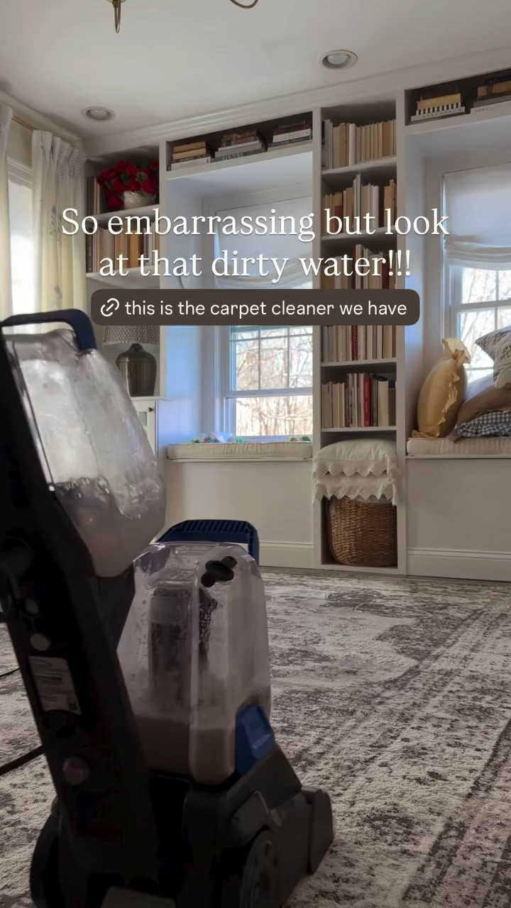 So embarrassing but look at that dirty water!!!