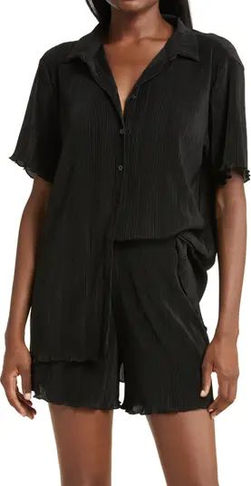 Open Edit Plissé Short Pajamas | Nordstrom | Nordstrom