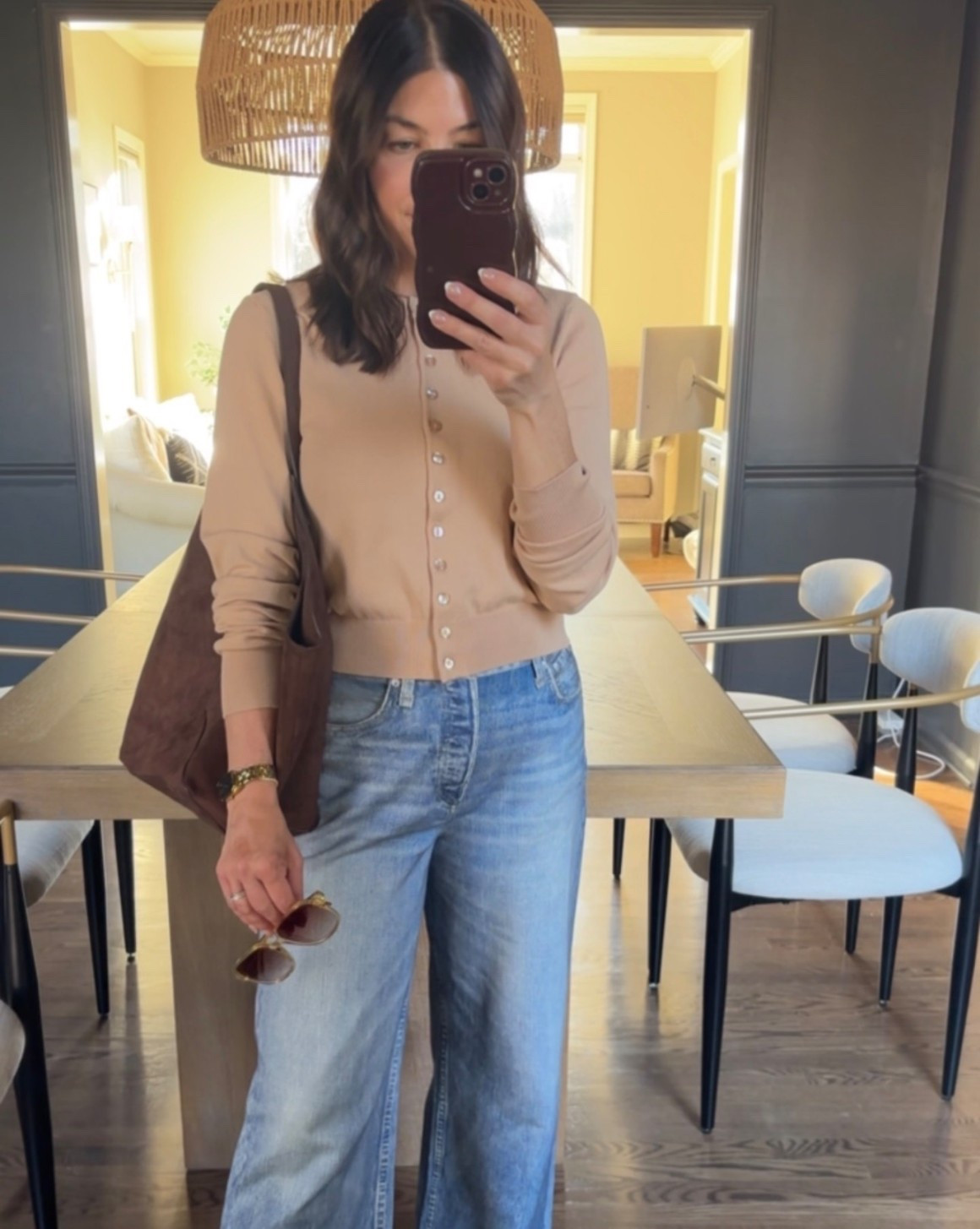 The most versatile cardigan paired with the viral sweatpant jeans that I’ve been living in!  

#LTKootd #LTKPetite #LTKdayinmylife