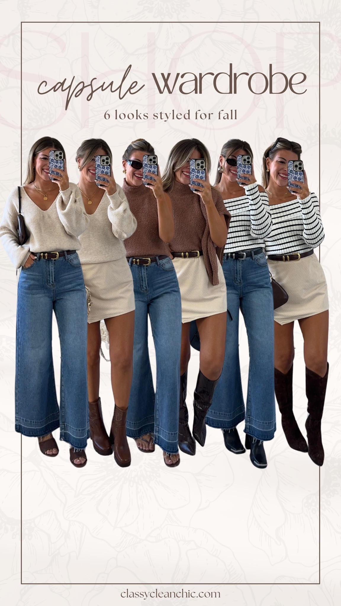 Fall capsule collection from cupshe falls everyday casual looks and workwear looks 

Cupshe: use Chic15 to enjoy 15% off on orders $65+
Use Chic20 to enjoy 20% off on orders $109+
Electric pics code: emerson

Wearing my usual small/2