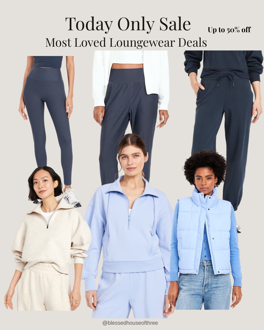 Today only: my most loved loungewear is on sale up to 50% off 🤍 These are the cozy sets, joggers, and everyday staples I wear on repeat — flattering, comfortable, and perfect for lounging, errands, or travel. Don’t wait on these deals because sizes sell fast.

Sharing my most loved loungewear deals today only — cozy matching sets, joggers, leggings, and everyday layers all marked down up to 50% off. These are comfortable, flattering, and perfect for lounging at home or running errands. Tap to shop before sizes sell out.


#LTKActive #LTKSaleAlert #LTKFindsUnder100