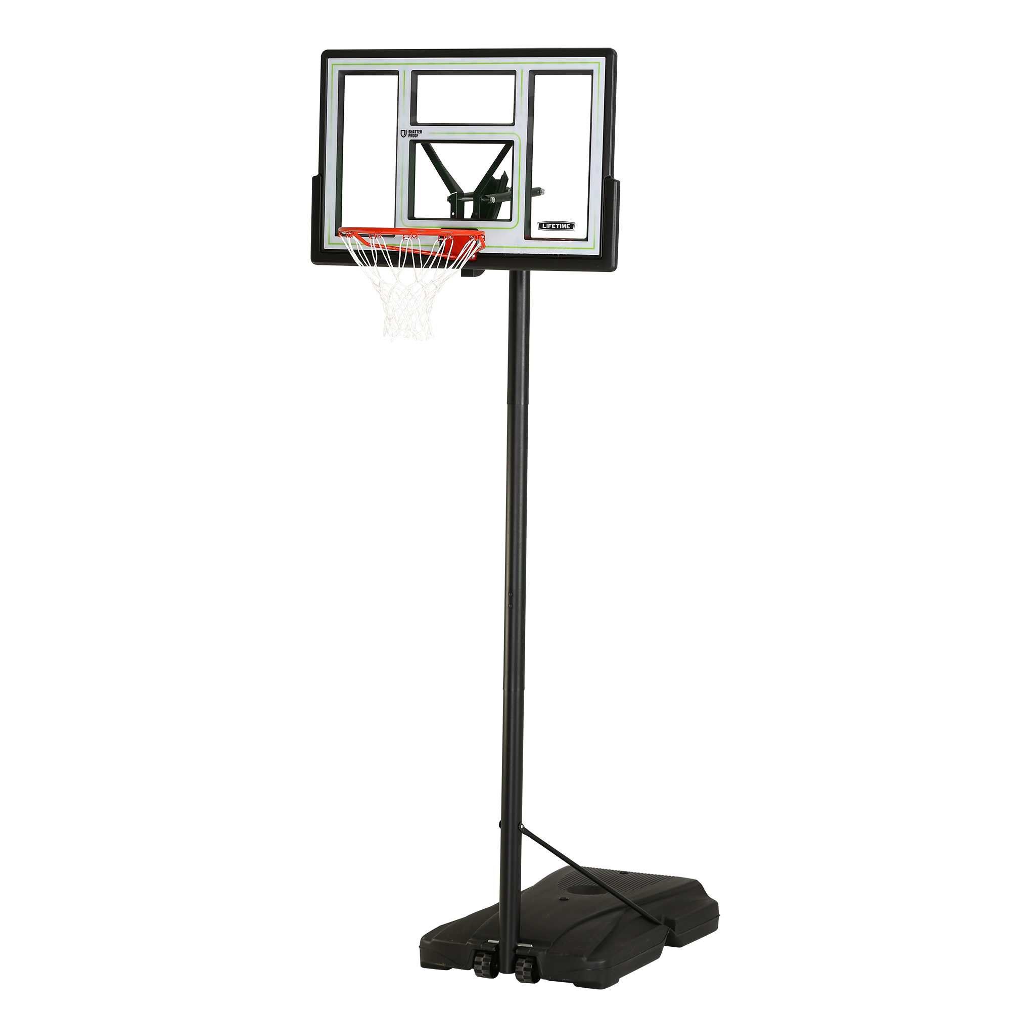 Lifetime 46in Adjustable Portable Basketball Hoop, 90584 | Walmart (US)