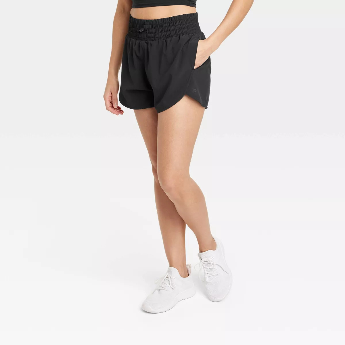 Women's Flex Woven High-Rise Shorts 3" - All In Motion™ | Target