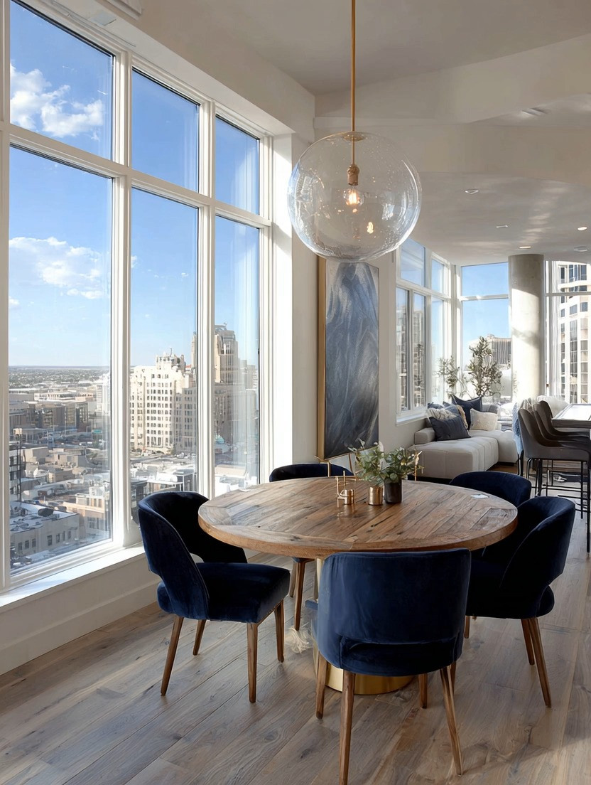 Skip the one-size-fits-all dining sets.

The most beautiful spaces are designed—not matched.

This look pairs a natural wood round table with a gold base and navy velvet chairs for a perfect balance of warmth, depth, and elegance.

Wood grounds the space.
Velvet adds richness.
Gold brings in that subtle luxury.

Instead of buying a set, choose pieces you love—and build a dining space that feels uniquely yours.

We’ve curated multiple table and chair options so you can mix, match, and create your own look.

#diningroom #homedecor #interiordesign #luxuryliving 

 #LTKHome