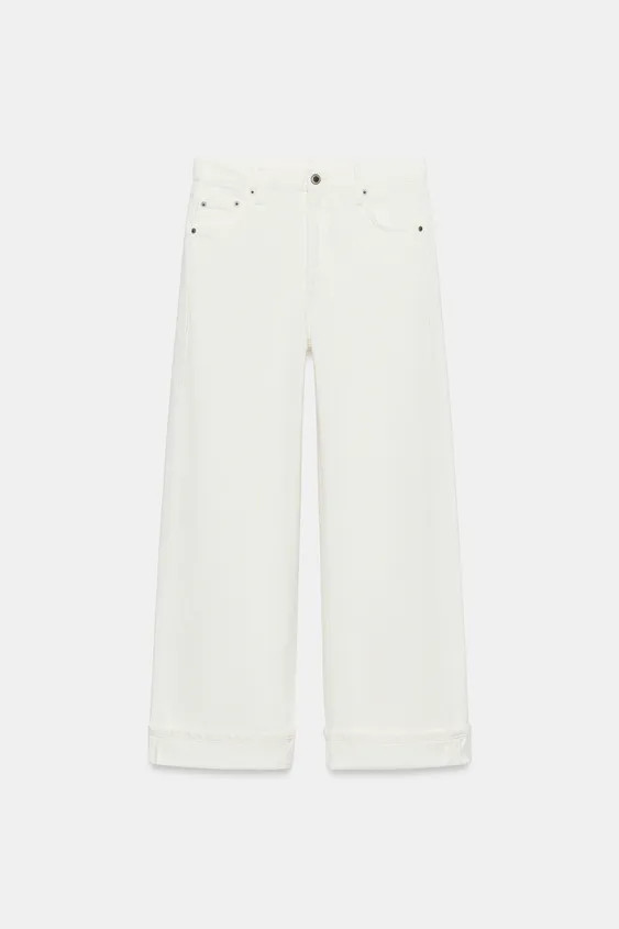 ZW COLLECTION MID-RISE BAGGY JEANS | Zara US