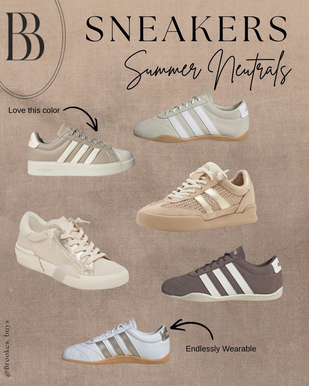 New neutral sneakers for spring and summer  

#LTKmomlife #LTKU #LTKSeasonal