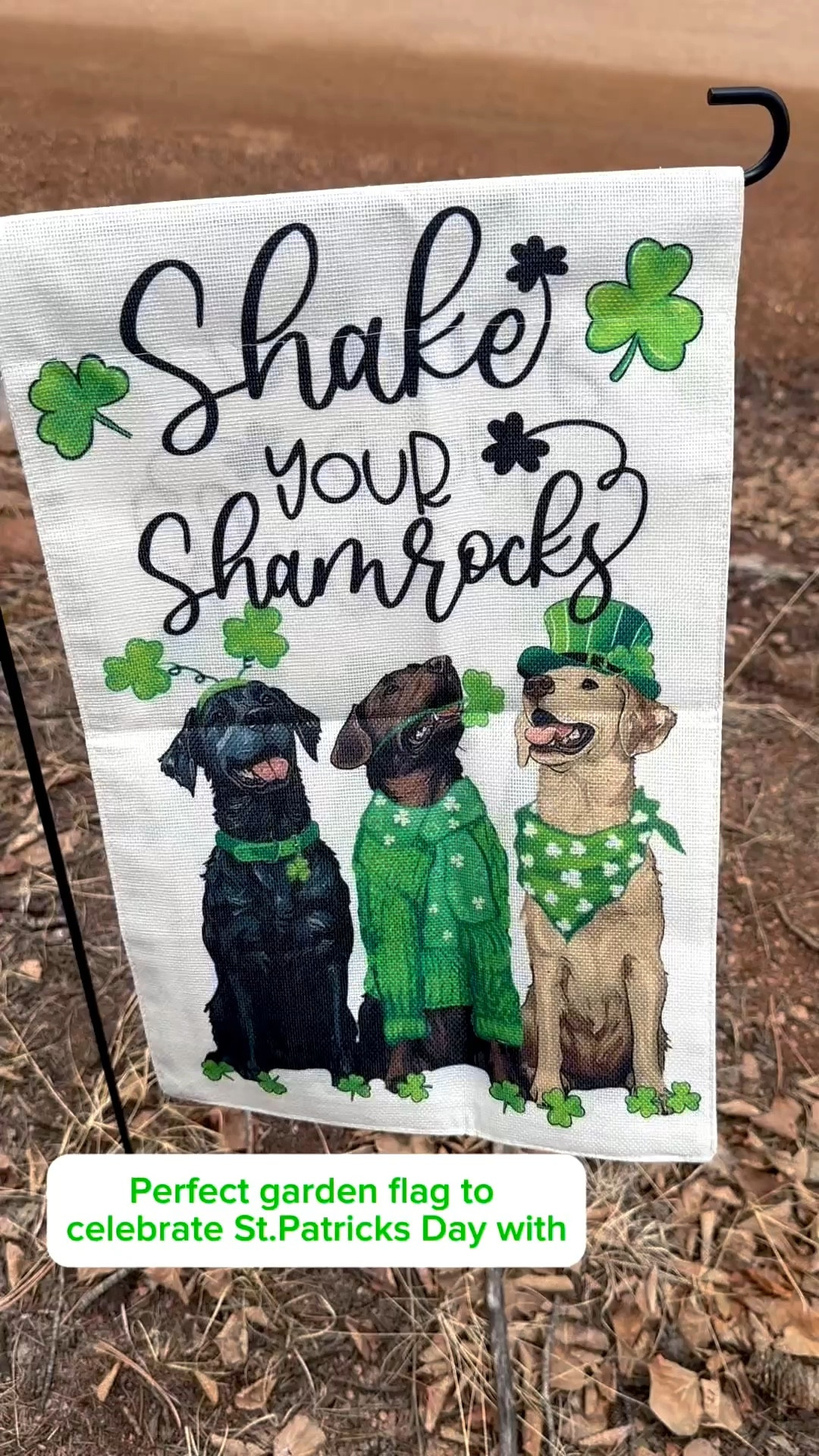 🍀🐶 Perfect holiday garden flag priced under $5.00! 
#gardenflag #stpatricksday #stpatricksdaysecor #LTKstpatricksday 

#LTKSeasonal #LTKSpringSale #LTKHome