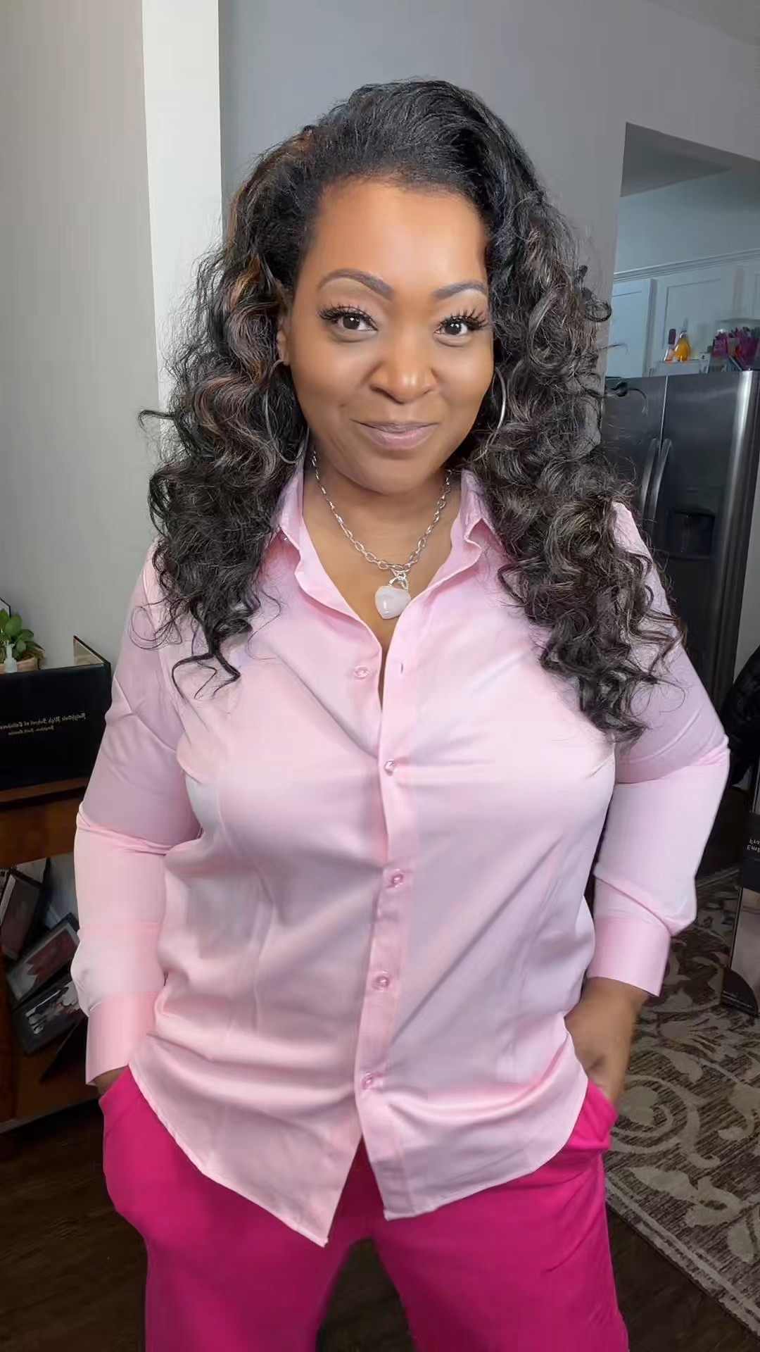 This  button-down is the kind of shirt every closet needs 🤍

#LTKWorkwear #LTKPlusSize #LTKgrwm