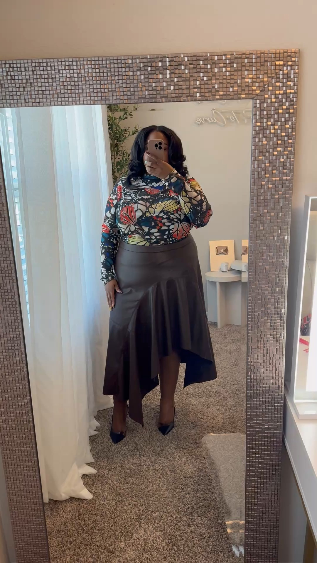 Full outfit 50% off! Ashley Graham & JCPenney collection. 
$30 Top
$50 skirt

Sizing:
Both run a little large.
- wearing a 2x in top
- wearing 22 in skirt

Plus size fashion sales. Black Friday Sale. Cyber Monday sale. JCPenney sale. Women’s fashion. 


#LTKFindsUnder50 #LTKCyberWeek #LTKPlusSize