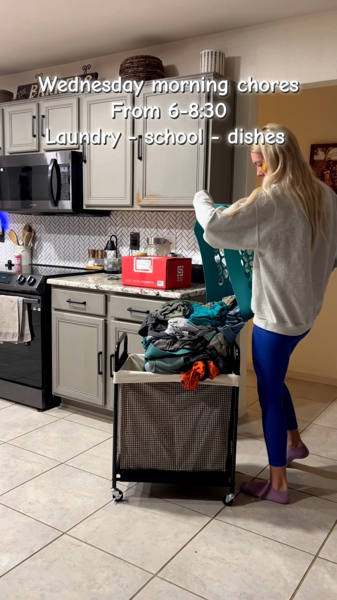 Wednesday morning chores before school  

#LTKmorningroutine #LTKmomlife #LTKdayinmylife