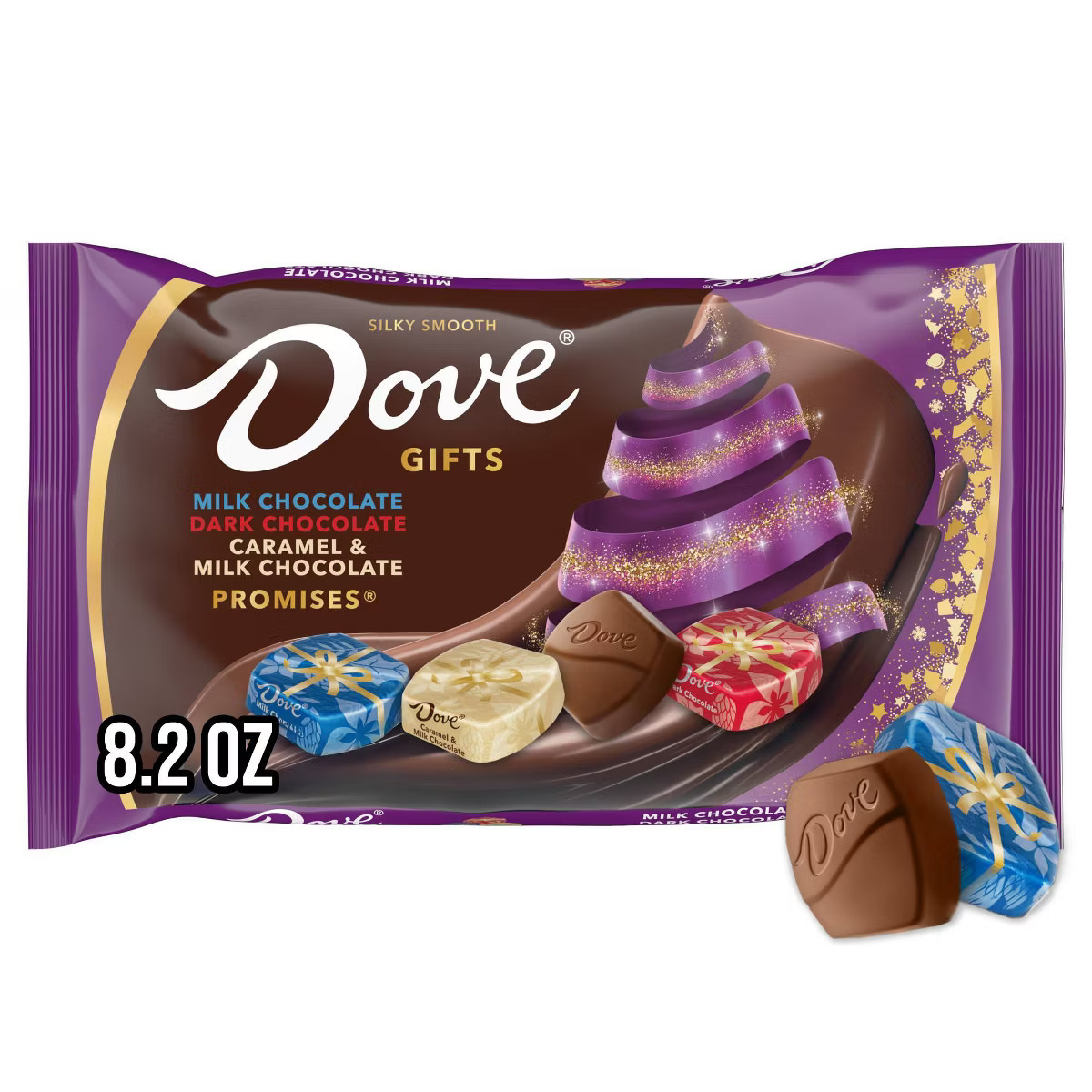 Dove Chocolate, Mars Christmas Promises Silky Smooth Three Flavor Assortment Chocolate Variety Pa... | Target