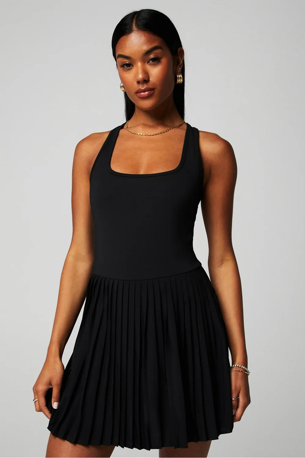 Hot Shot Pleated Dress Classic Mini | Fabletics