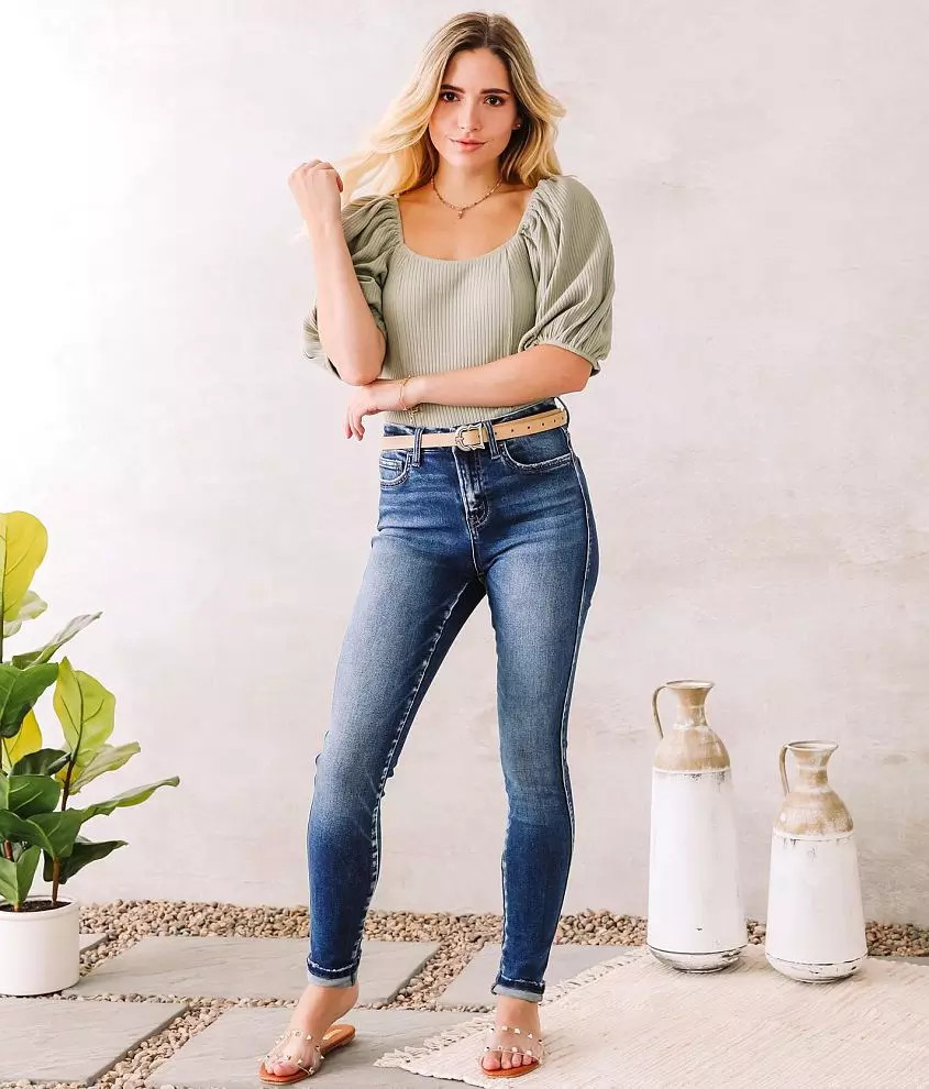 High Rise Skinny Stretch Jean | Buckle