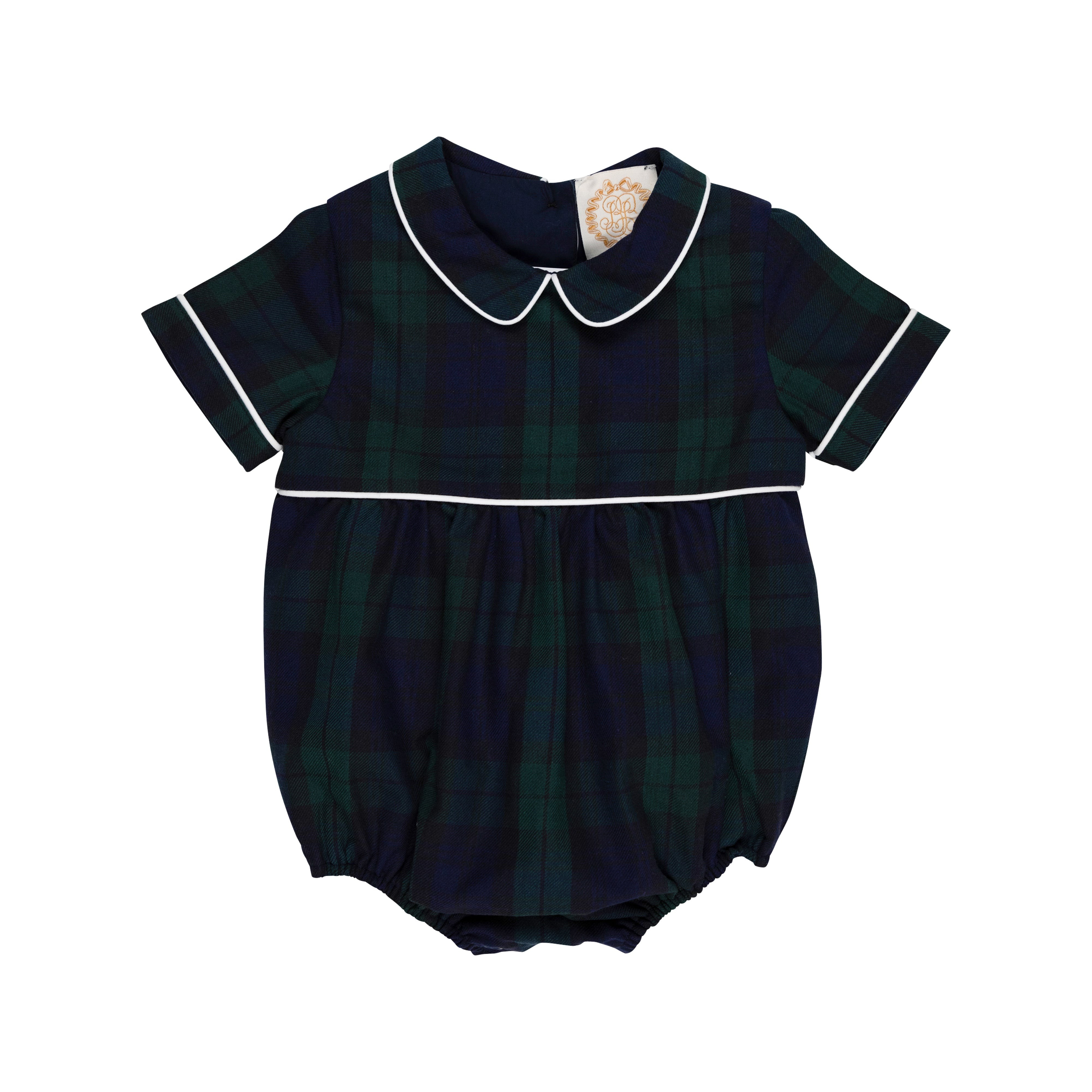 Bradford Bubble - Berwick Black Watch with Worth Avenue White | The Beaufort Bonnet Company