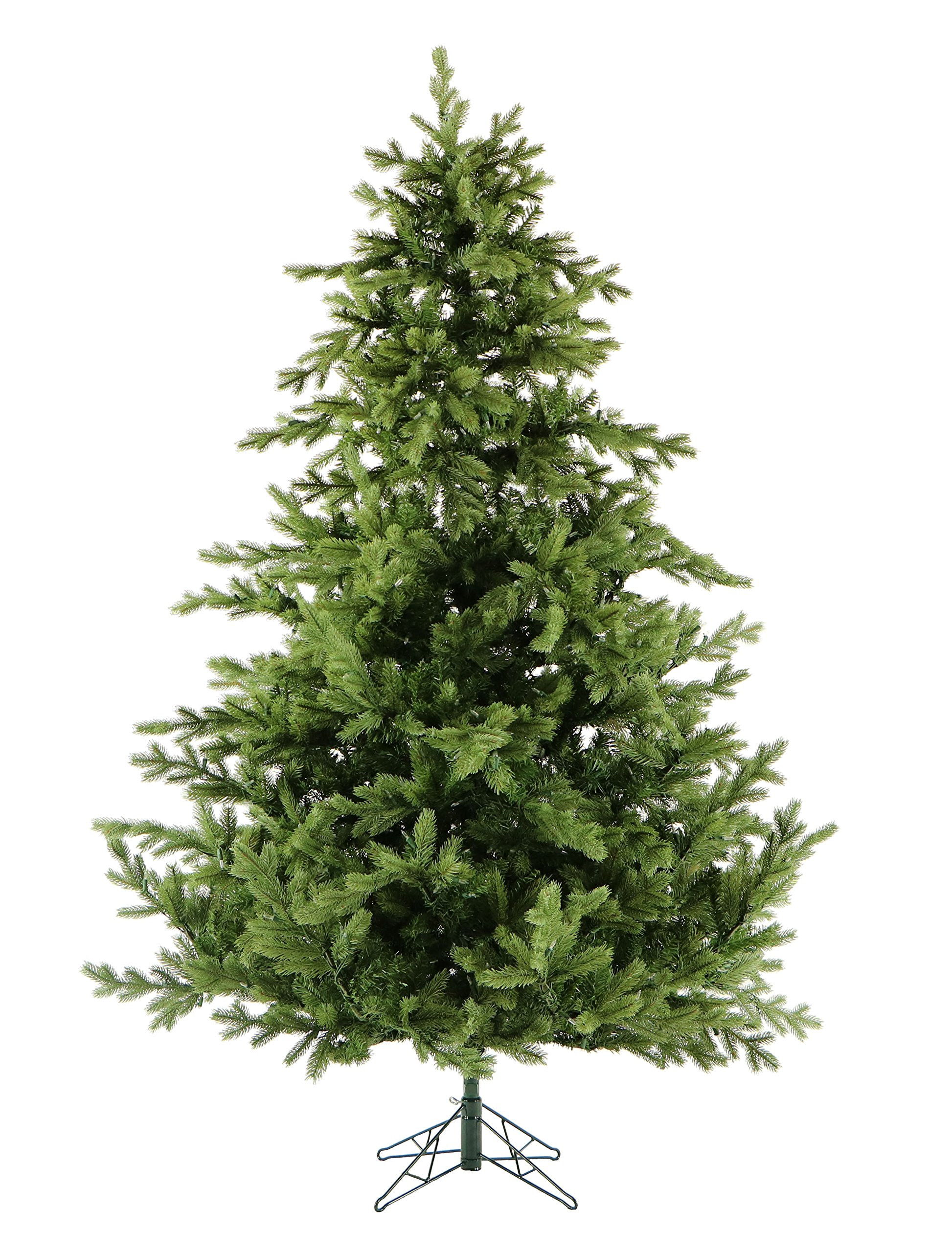 Fraser Hill Farm 7.5-Ft. Foxtail Pine Artificial Christmas Tree with Stand and No Lights, Unlit F... | Amazon (US)