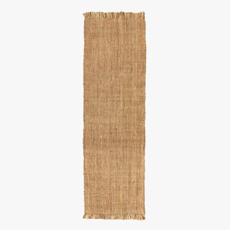 Tassa Natural Jute Runner Rug 2.5'X8' + Reviews | CB2 | CB2