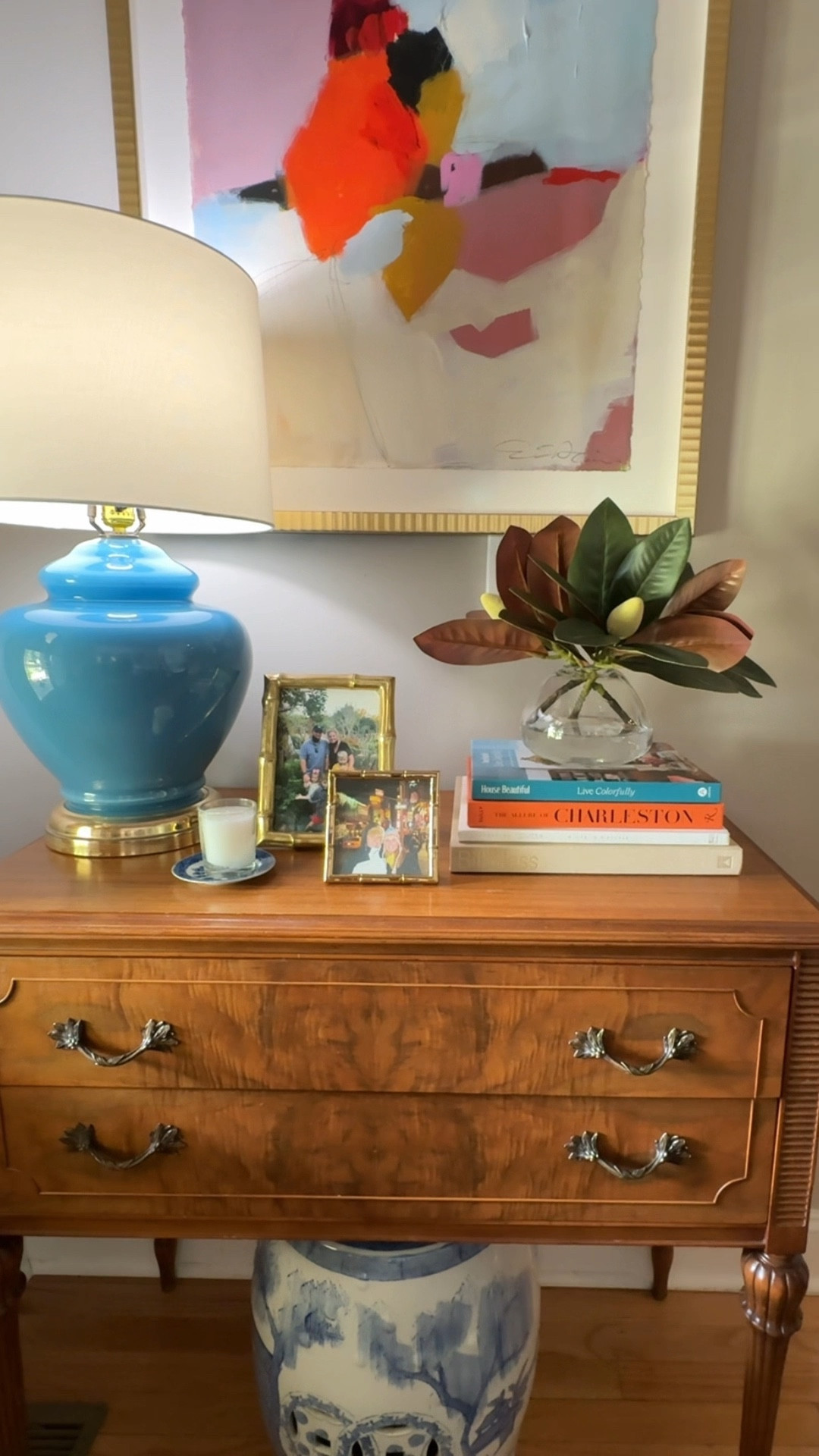 the best faux magnolias, and I’m obsessed with these dimple vases 

#LTKHome