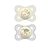 MAM Night Pacifiers (2 Pacifiers & Sterilizing Box), MAM Pacifiers 0-6 Months, Best Pacifier for ... | Amazon (US)
