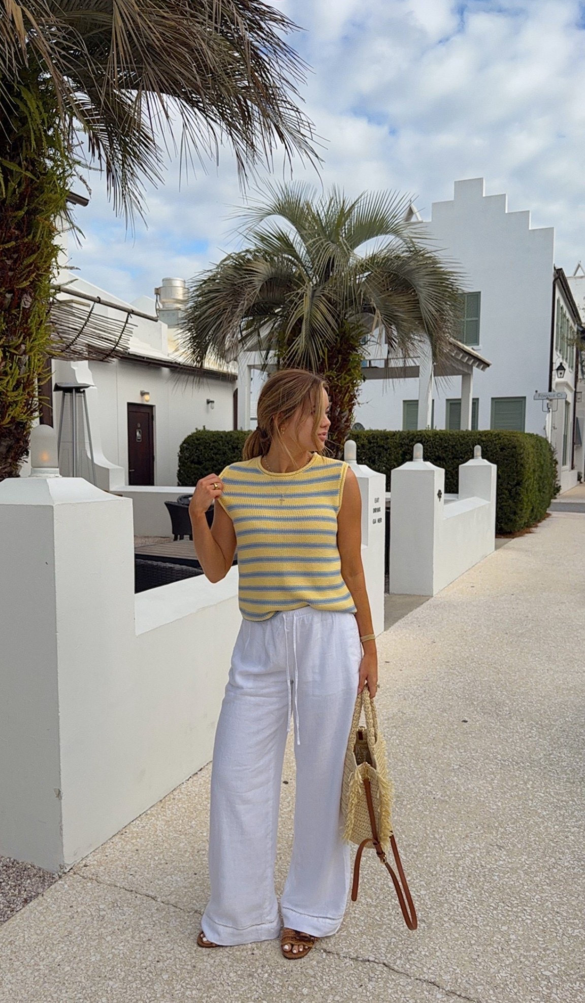 abercrombie sale! top: xs // pants: xs regular 

spring, vacation, spring outfits, vacation looks, mom outfits, michele jaliene 

#LTKdayinmylife #LTKootd #LTKTravel