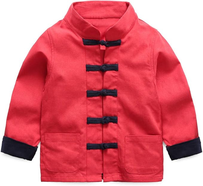 Mud Kingdom Boys Dress Coats Chinese New Year Tang Jacket | Amazon (US)