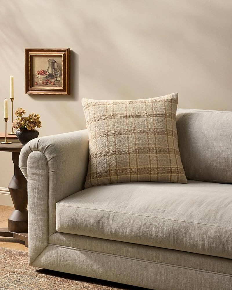 Loloi Amber Lewis Golden Collection PAL0062 Natural/Multi 22'' x 22'' Cover Only Pillow | Amazon (US)