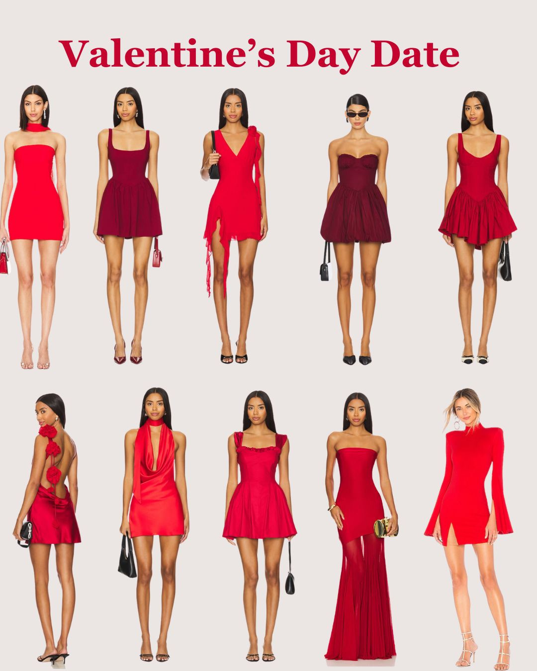 Valentine's Day, but make it bold ❤️ Whether it's a romantic dinner, a night out dancing, or just feeling fabulous, these stunning red dresses are here to steal the spotlight. Shop my date-night-ready faves now! 🥂✨ 

#LTKStyle #ValentinesDayLooks #DateNightOutfits #LTKUnder100 

 #LTKcanada #LTKstyletip