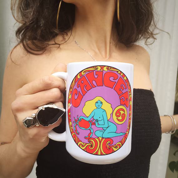 Cancer Coffee Mug... Eco-friendly Packaging...zodiac | Etsy | Etsy (US)