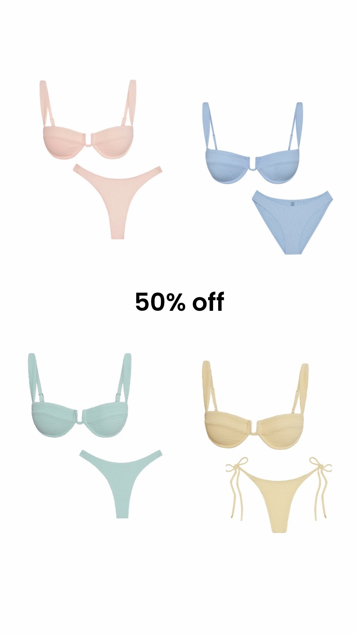 I wear size M in top and S in bottoms

#LTKuk #LTKsummer