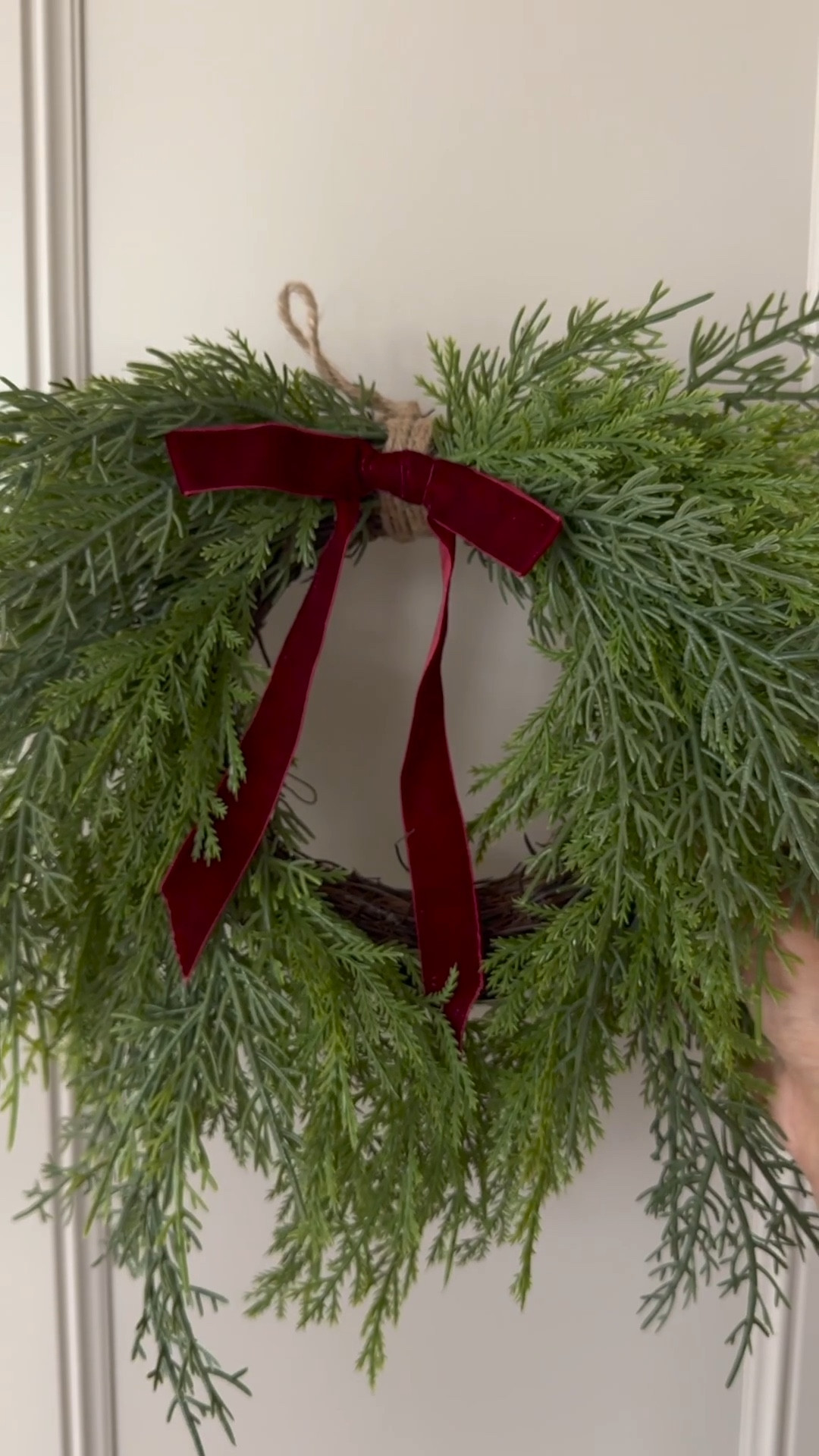 This Mini Wreath is so versatile and that bow tie makes it so beautiful! They always sell out but find your nearest target for the pick up♥️

#LTKFindsUnder50 #LTKSeasonal #LTKHoliday