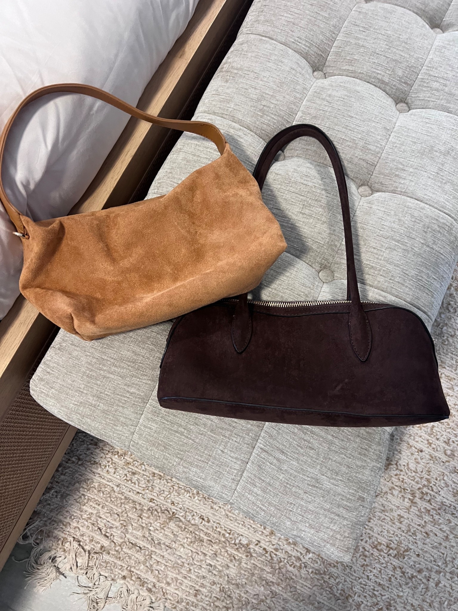 Fall must-haves! 🍂 Check out these two gorgeous suede purses in khaki and brown. Tap the links to shop!

#LTKSaleAlert #LTKGiftGuide #LTKHoliday