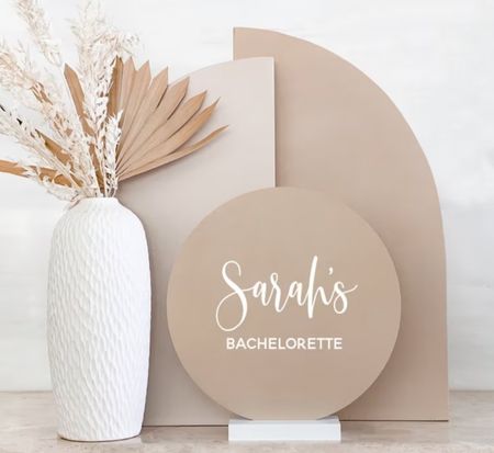 Top seller!! 🚨 Decor for the bride to be!

bride to be | wedding style | getting married | engaged | bridal shower | bachelorette party | wedding gift ideas | bride | bride | shower decor | bridal party

#LTKstyletip #LTKhome #LTKwedding