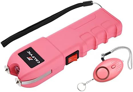 CALFVIC Stun Gun 1.60 µC Heavy Duty Stun Gun for Self Defense Powerful Protection 120 Lumen LED ... | Amazon (US)