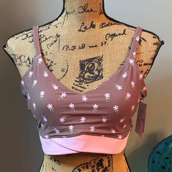 JoyLab Floral Print Women's Bralette. Size L. NWT. | Poshmark