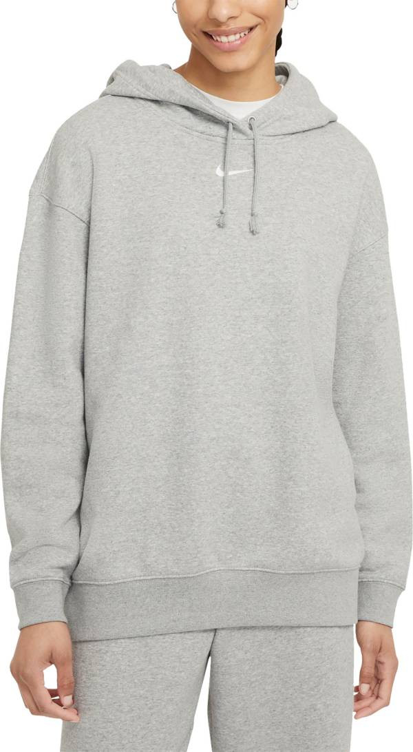 Nike Women's Sportswear Essential Collection Oversized Fleece Hoodie | Dick's Sporting Goods | Dick's Sporting Goods