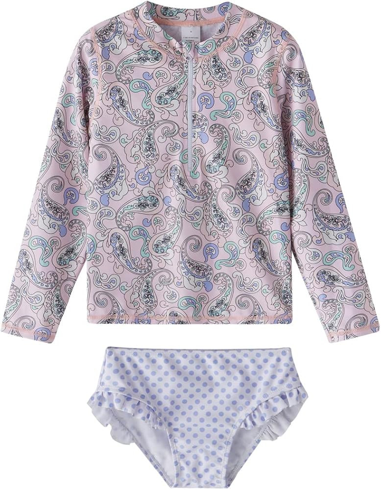 LIBREDGE Girls Swimsuit Rash Guard Sets 2-Piece Girls Bathing Suit UPF 50+ Sun Protection | Amazon (US)