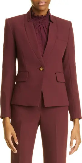 Farley Stand Collar Blazer | Nordstrom