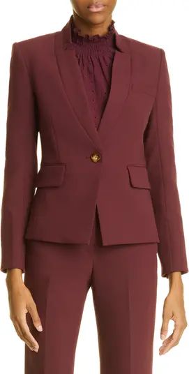 Farley Stand Collar Blazer | Nordstrom