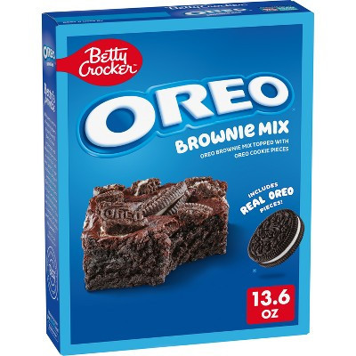 Betty Crocker Oreo Brownie Mix Topped with Oreo Cookie Pieces - 13.6oz | Target