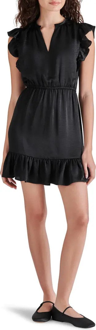 Washed Satin V-Neck Dress | Nordstrom Rack