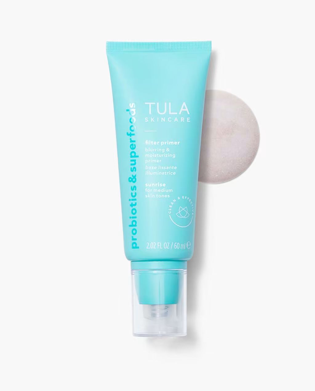 blurring & moisturizing primer (sheerly tinted) | Tula Skincare