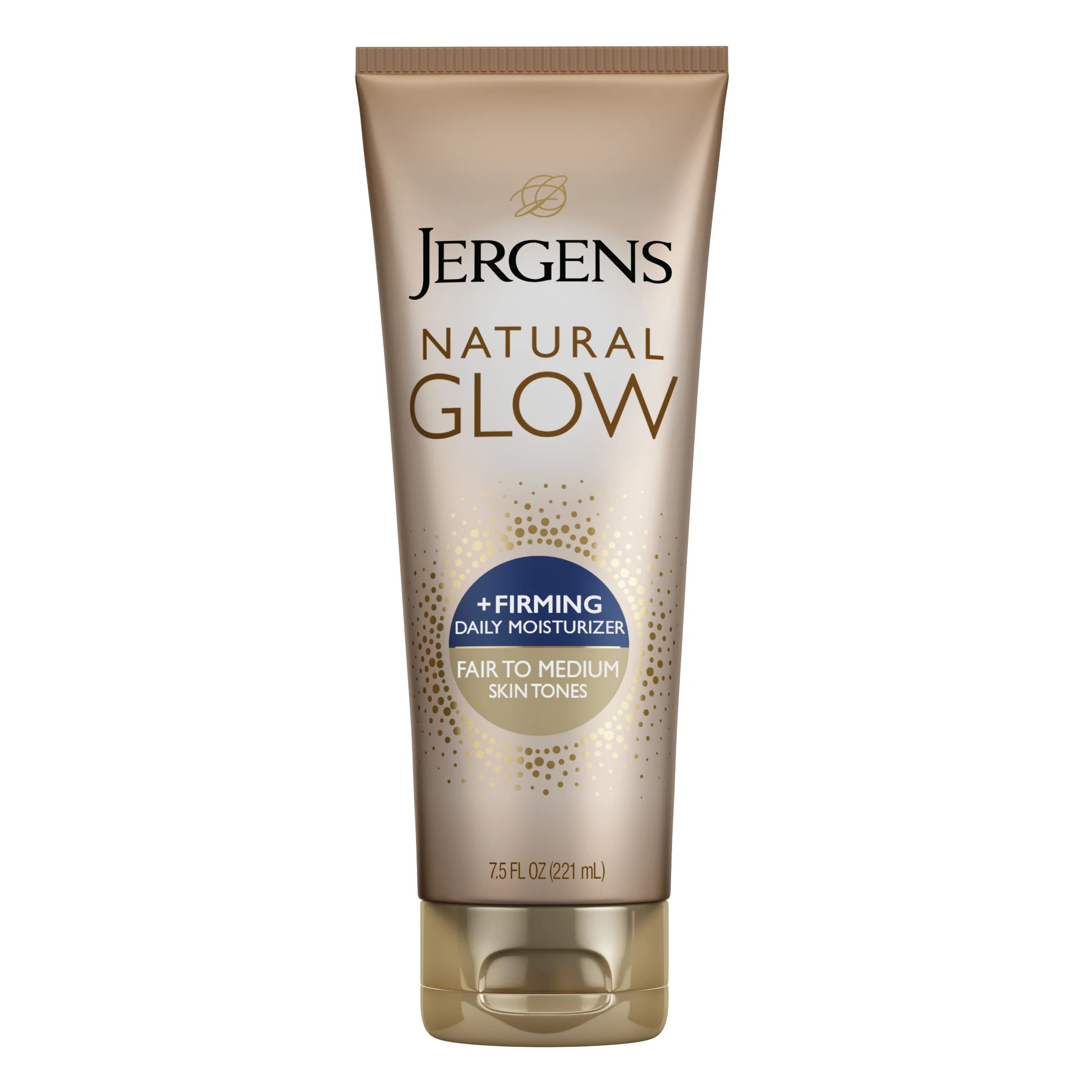 Jergens Natural Glow Firming Daily Moisturizer, Self Tanner, Fair to Medium Tone, 7.5 oz | Walmart (US)