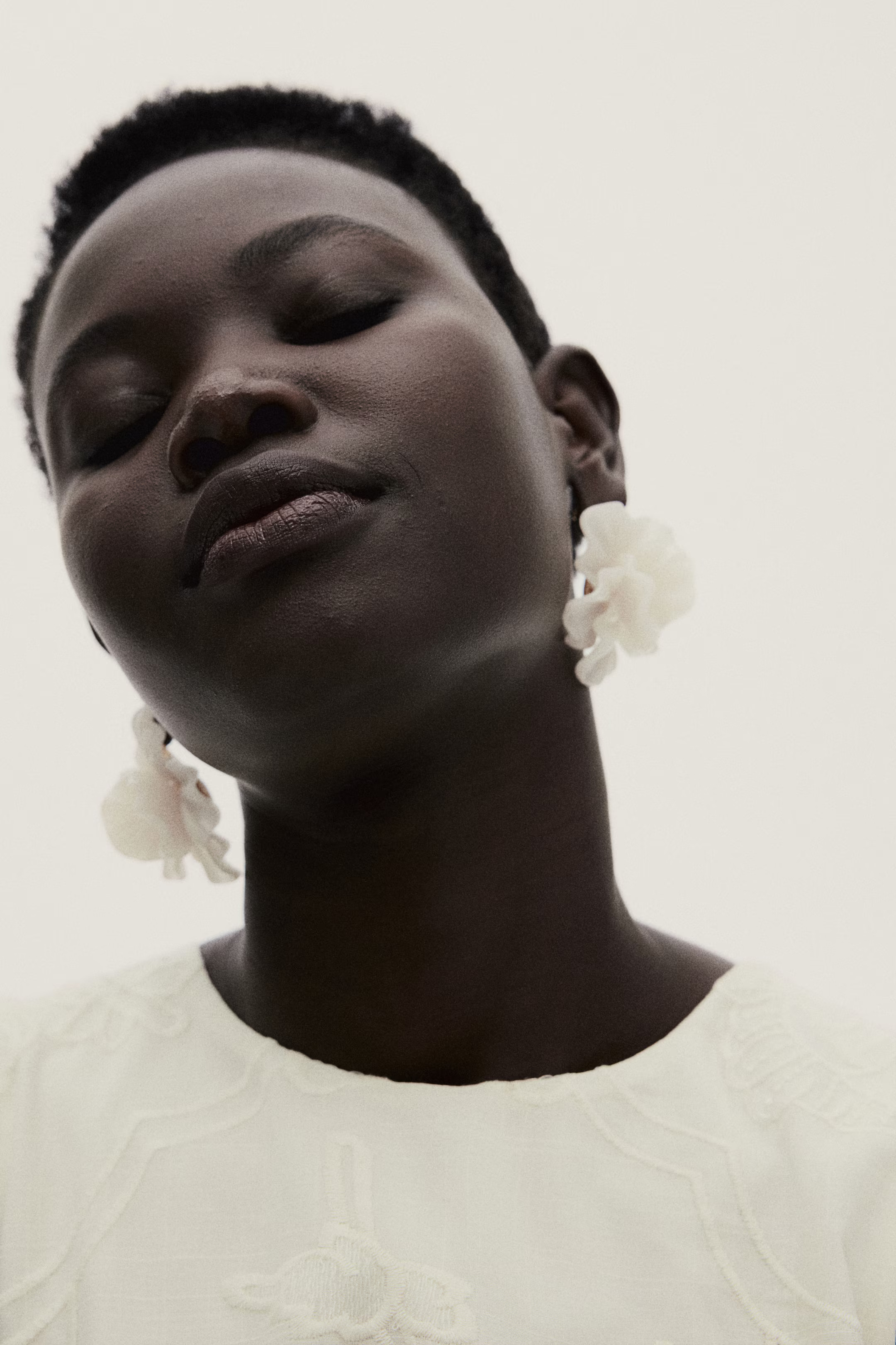 Flower-Shaped Stud Earrings | H&M (US + CA)