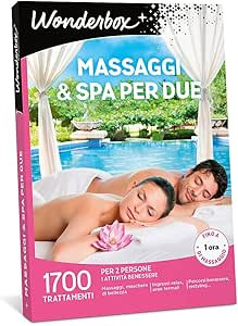Wonderbox - Cofanetto Regalo - Massaggi & Spa per Due - 1800 momenti Relax - 2 Persone | Amazon (IT)