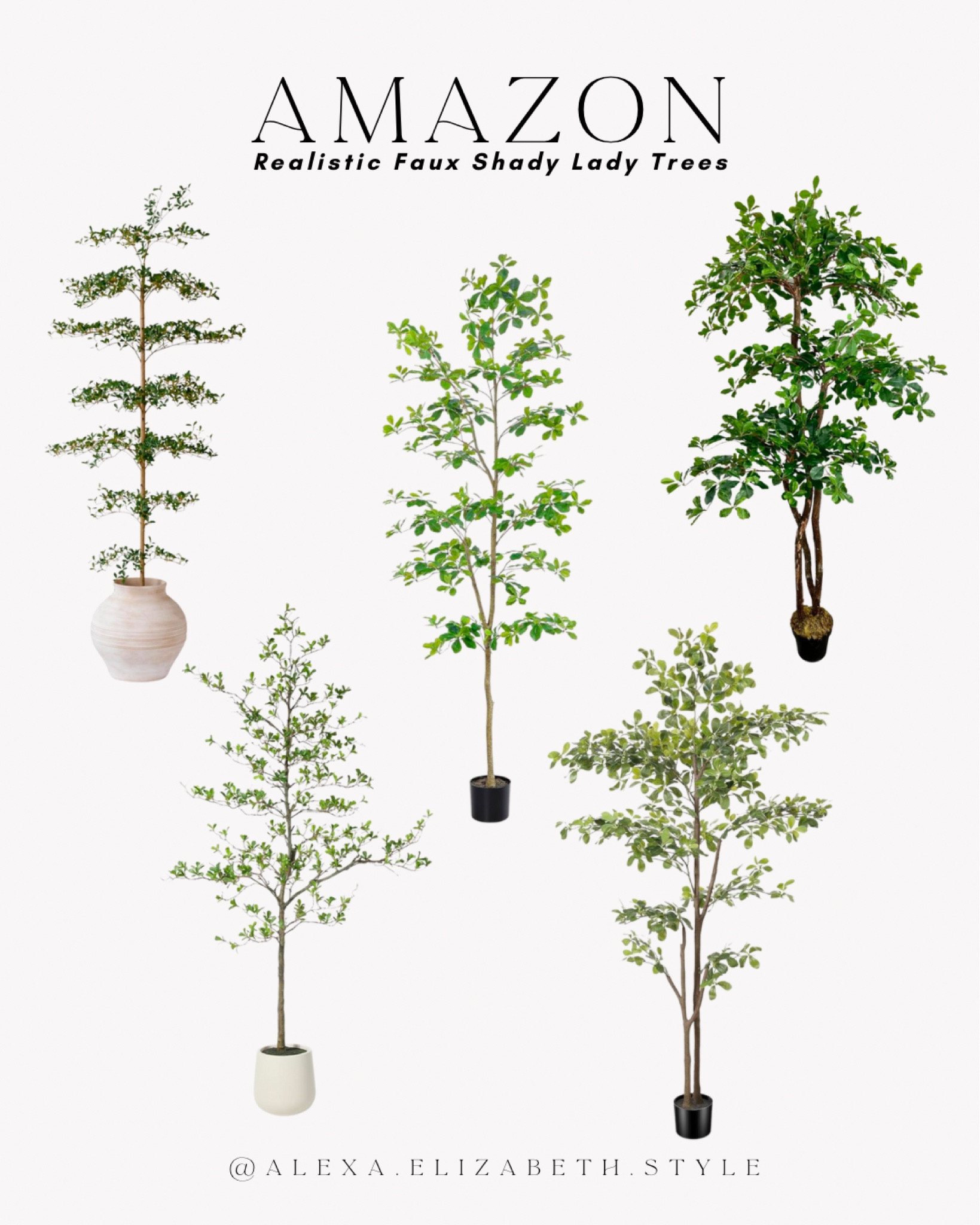 Amazon faux shady lady trees! 

#LTKStyleTip #LTKHome #LTKFindsUnder100