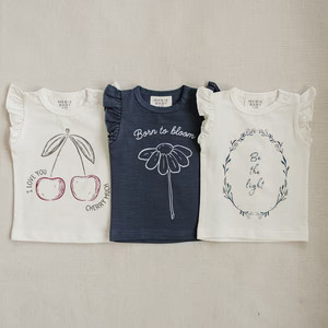 Be The Light Ruffle Tee | Mebie Baby