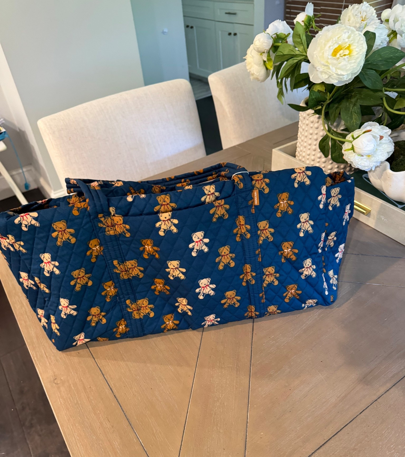 Obsessed with this new print!! 🧸🤎 almost time to pack our hospital bags! Teddy bear, Teddy, hospital bag, baby boy, pregnant, bump 

#LTKBaby #LTKKids #LTKBump