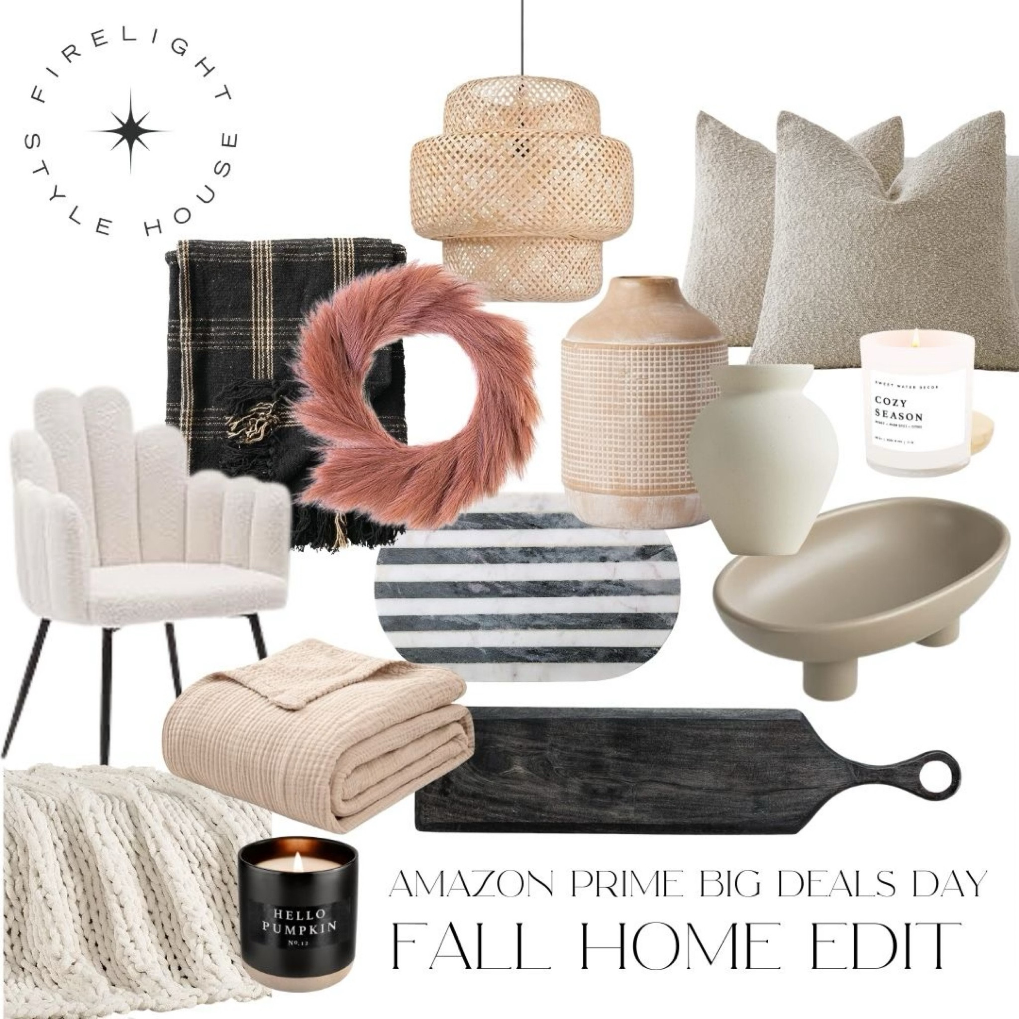Amazon prime deals are happening Oct 10-11 so we’re sharing some of our faves rn that are perfect for the fall season.🌾This collection is full of texture and materiality that will bring some warmth into your space as the days turn chilly. 🍁✨

#LTKxPrime #LTKhome #LTKsalealert